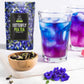 BLUE TEA - Butterfly Pea Flower Tea - 100 Count - Pyramid Plant Based Tea Bag | Black Deals Friday 2025 | ANTIOXIDANT RICH | Tea Gift - Herbal Tea - Flower Based - Caffeine Free - Non-Bitter | Zipper Pack