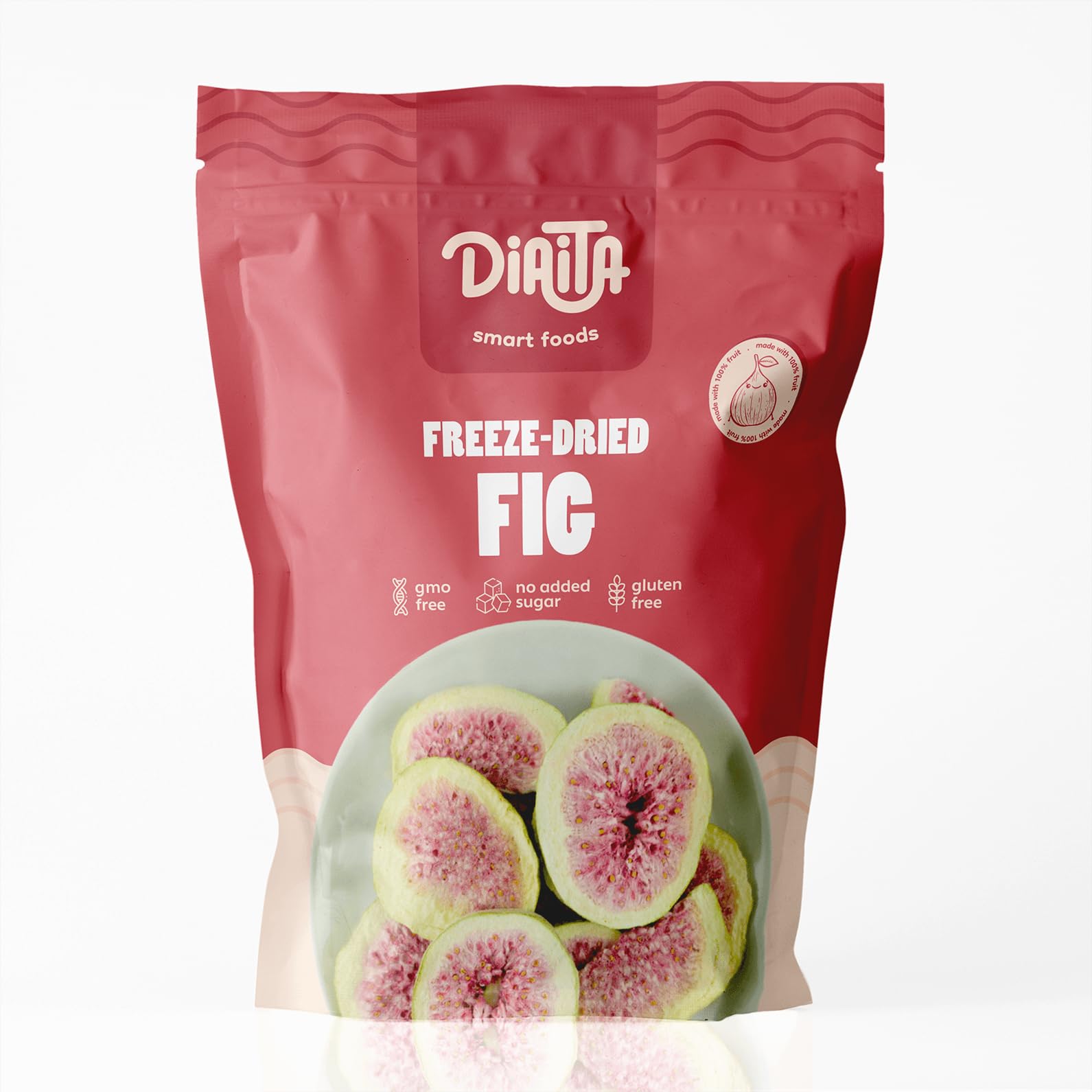 Freeze-Dried Fig - 7 Pack - 100% Real Fruit, No Sugar Added, Crunchy & Delicious, Long Shelf Life
