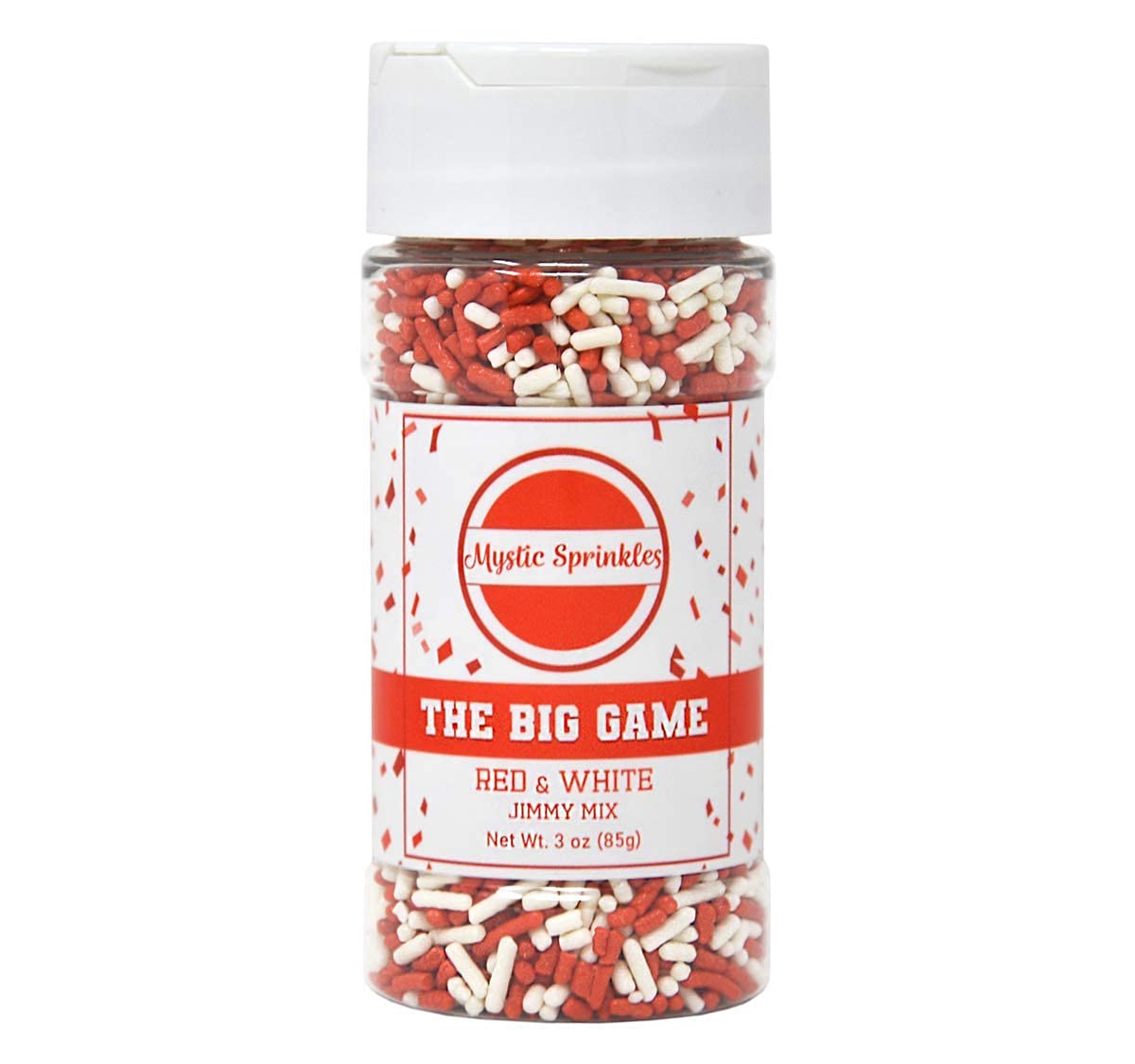 Mystic Sprinkles The Big Game Jimmy Mix 3Oz Bottle (Red & White)