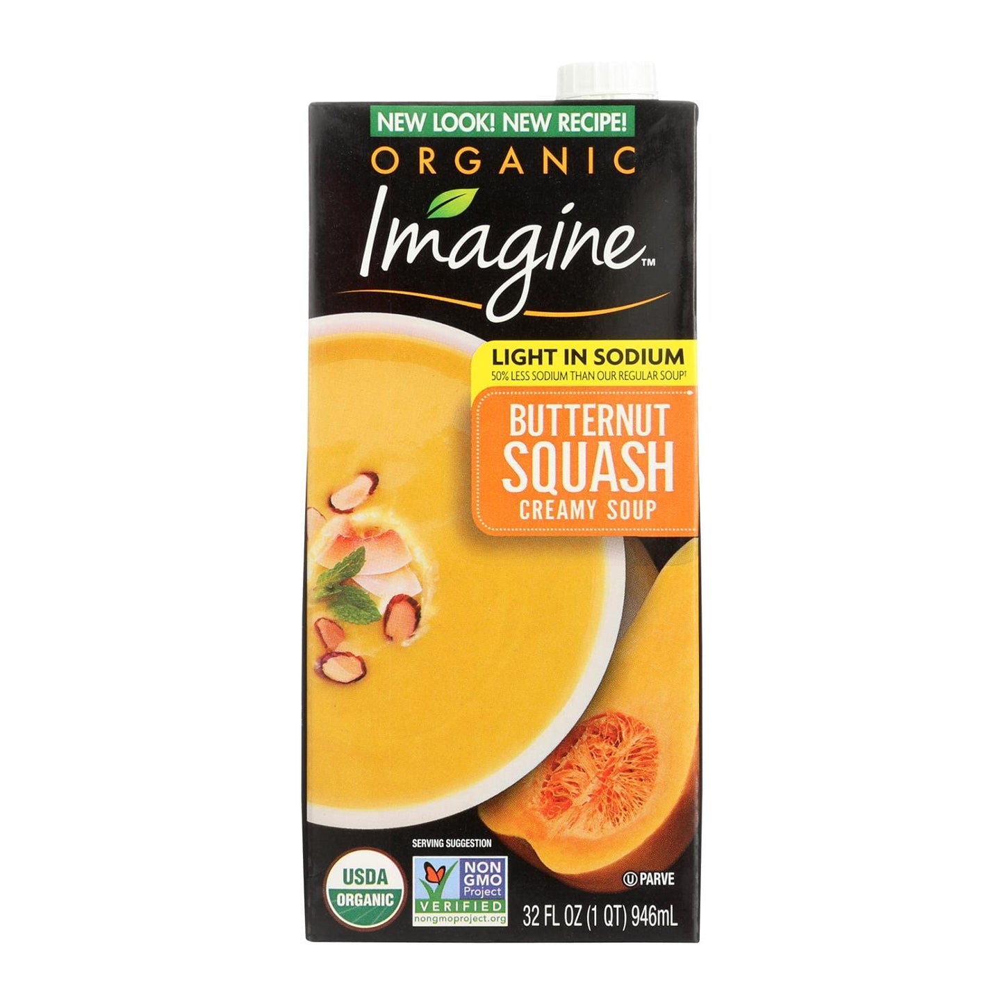 Imagine Foods Organic Creamy Butternut Squash Soup, 32 Ounce - 12 per case.