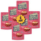 Louisville Vegan Jerky – Toppins’ Bacon Bits, Vegetarian And Vegan Meat - Non-Gmo Soy Protein, Gluten-Free High Protein Vegan Snacks (3 Oz, 6 - Pack)