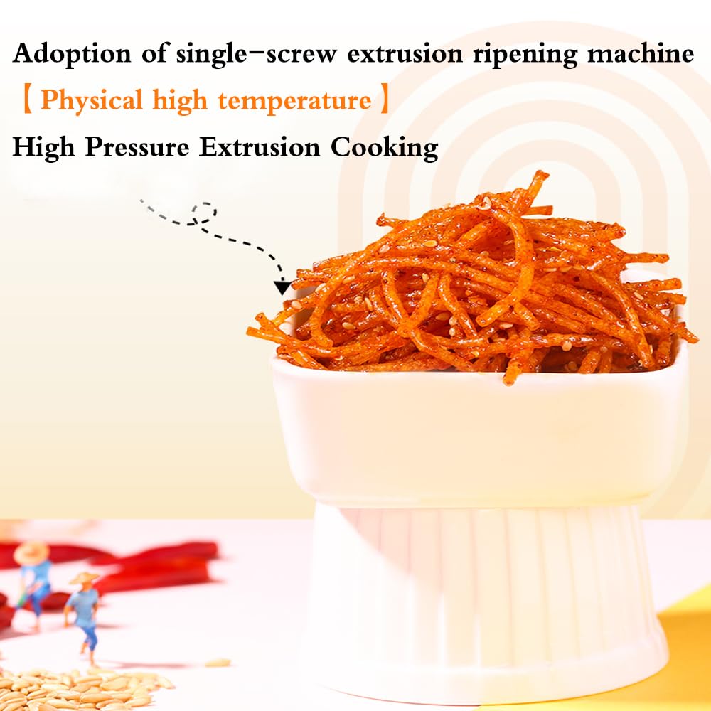 Phuumy Spicy Silk Strips - Tasty Chinese Snacks for Leisure and Parties - Flavorful Latiao Snack