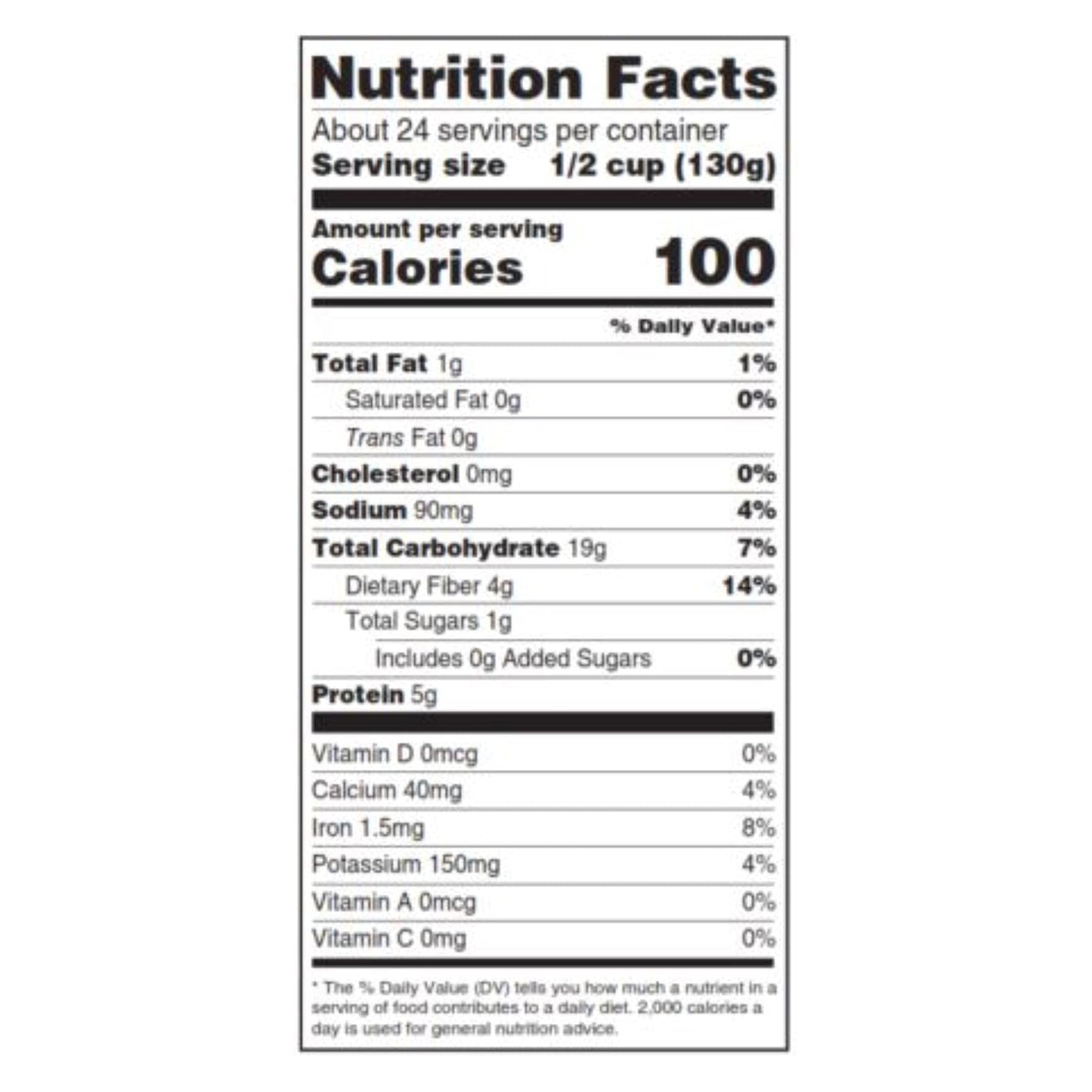 Woodstock, Beans, Og2, Garbanzo, Pack Of 6, Size 110 Oz - No Artificial Ingredients Gmo Free Kosher 95%+ Organic