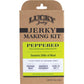 Lucky Beef Jerky DIY Jerky Seasoning Kit, Peppered Flavor, 12 Ounce, Model 7002, Seasons 20lbs of Meat