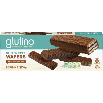 Glutino Gluten Free Wafers, Luxuriously Delicious, Chocolate Flavor, 4.6 oz