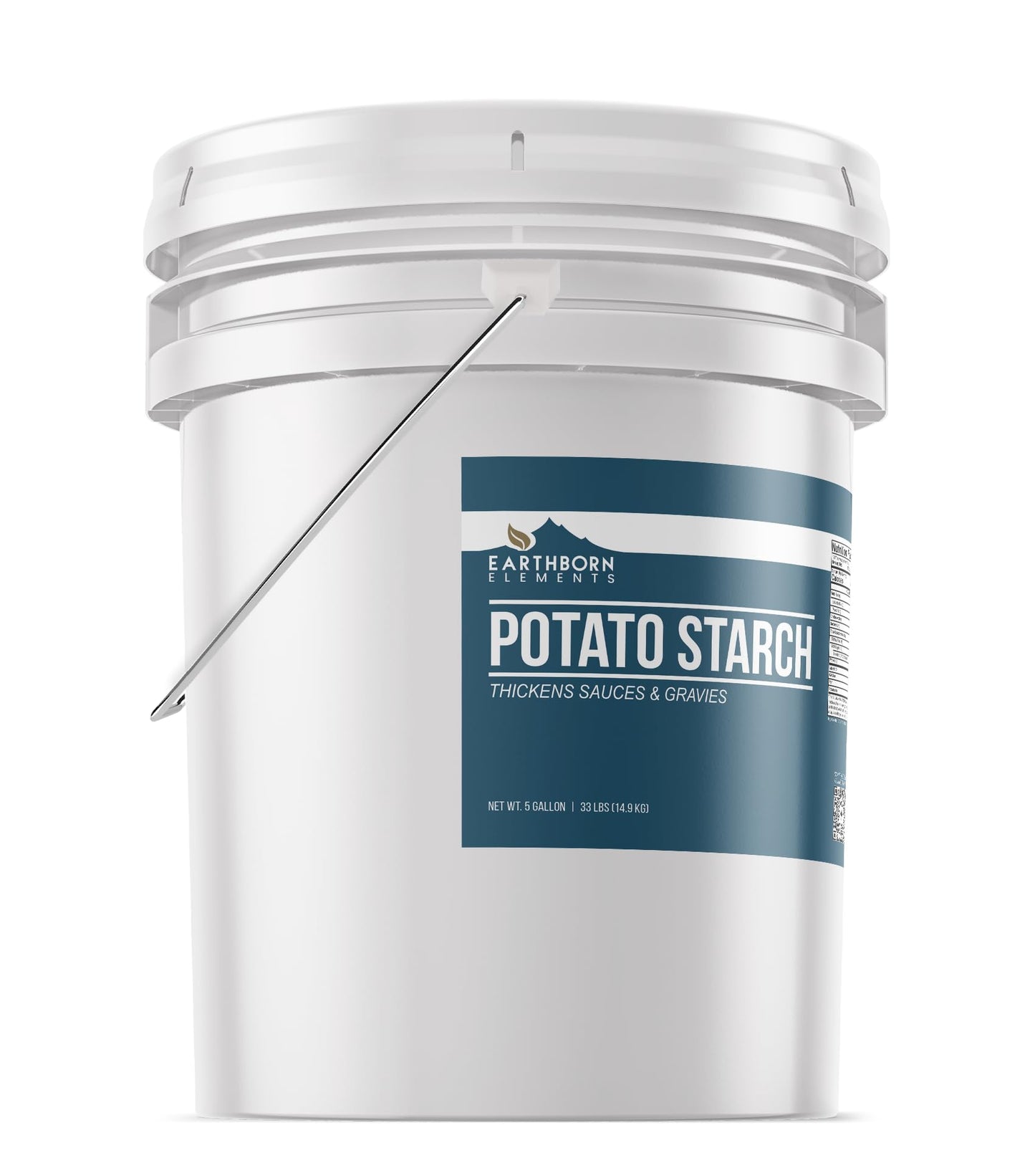 Earthborn Elements Potato Starch (5 Gallon), Thickener For Sauces, Soup, & Gravy