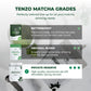 Tenzo Matcha Green Tea Powder - USDA Organic Ceremonial Grade - Perfect for Lattes - 1.06 Ounce