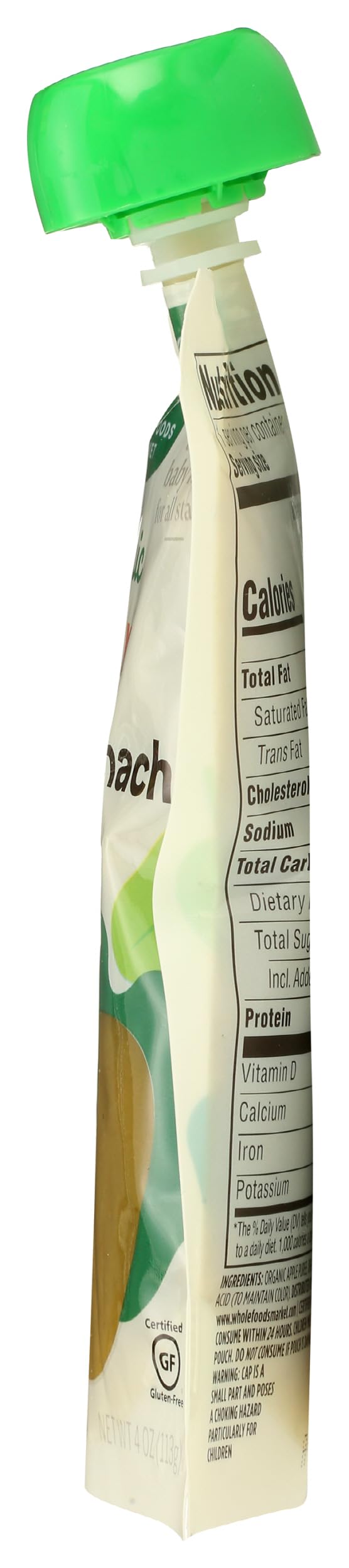 365 By Whole Foods Market, Organic Apple Spinach Kale Baby Food, 4 Ounce