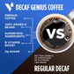 VitaCup Decaf Genius Keto Coffee Pods with MCT Oil, Turmeric & B Vitamins, 16 Count, Compatible with K-Cup malt-inspired