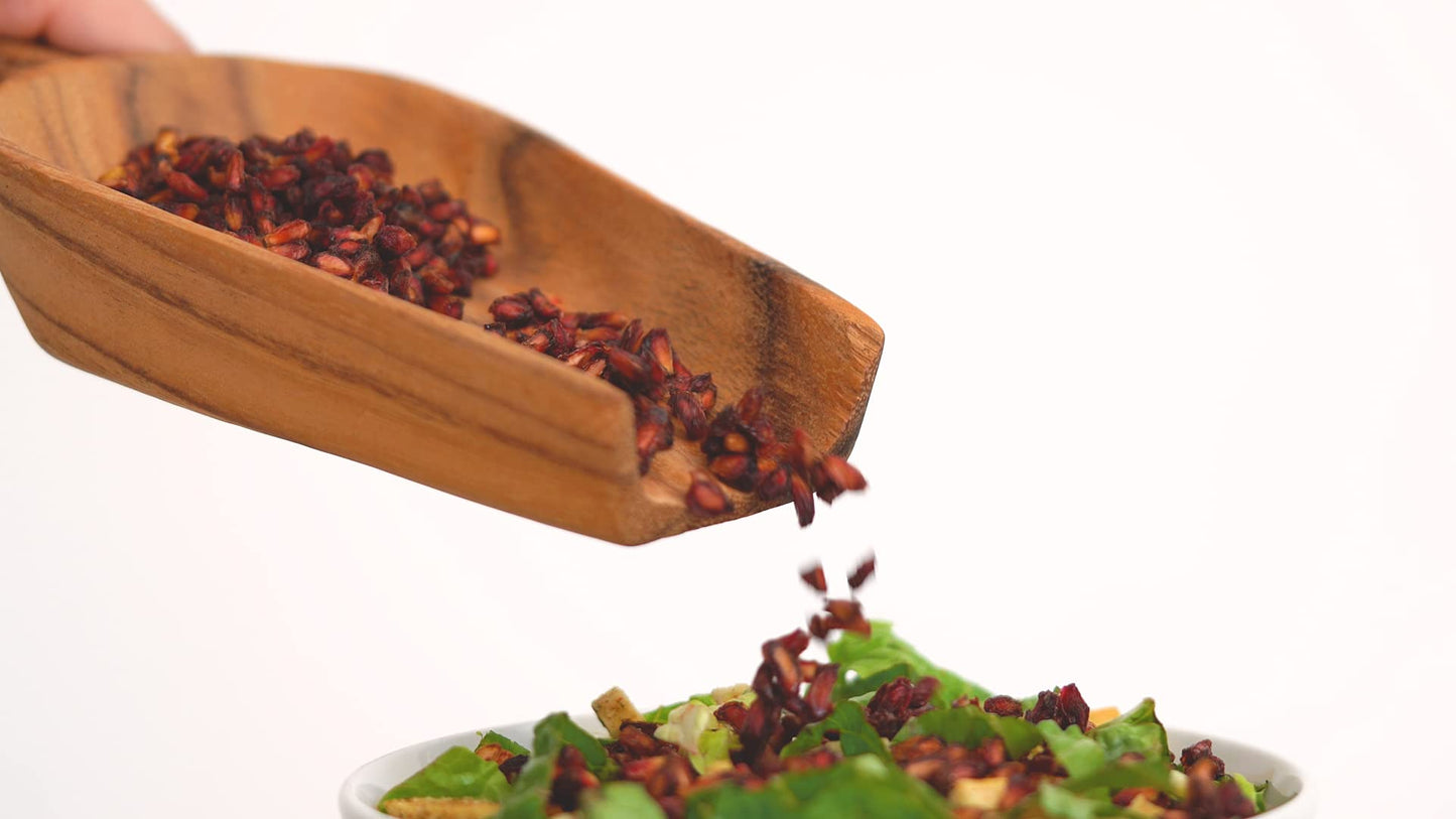 SWEETHEART Dried Pomegranate Seeds - All Natural, Non-GMO, Vegan, 2 Oz, Red, No Sugar Added