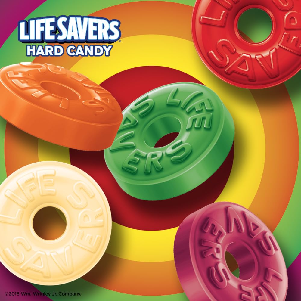 Life Savers 5 Flavors Hard Candy Bag, 6.25 Ounce (Pack Of 12)
