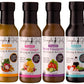 Simple Girl Organic Salad Dressing Variety - Sweet Vinaigrette, Balsamic Vinaigrette, Sweet Mustard And Citrus Ginger - Sugar Free Dressings, Low/No Carb, Fat Free, Diabetic, Gluten Free, Vegan, Paleo, And Keto Friendly - 4 Pack (12 Fl Ounce Each)