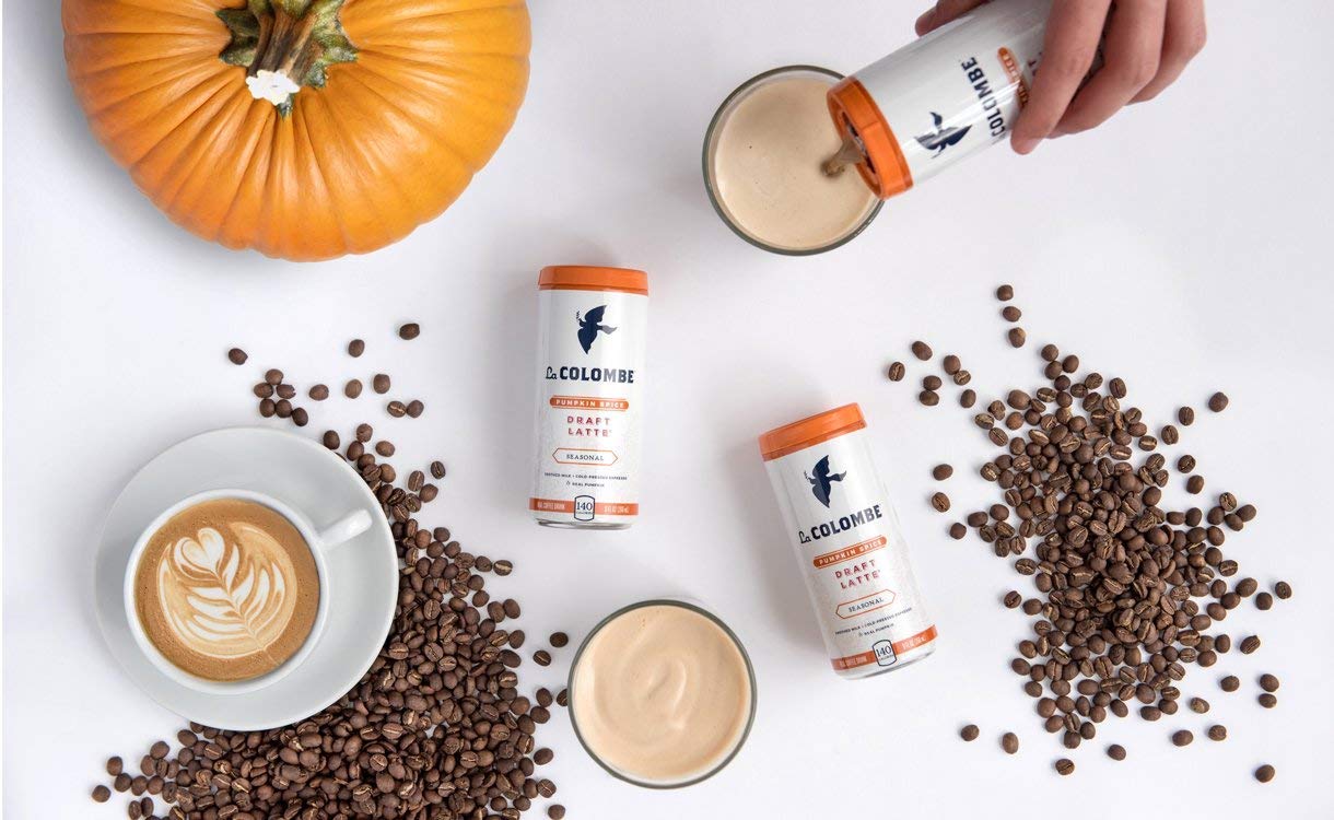 La Colombe  Coffee Draft Latte Pumpkin Spice  4 Count  9 Fl Oz