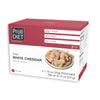 Protidiet High Protein White Cheddar Crisps - Gluten Free  Low Sugar With Fiber - Healthy Snacks For 18+ Uses - Crispy Treats For Guilt-Free Snacking - 7 Pouch Protein Snacks