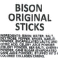 Dakota Pure Bison Original Jerky Sticks, Pack of 2 (8 Meat Sticks),   &    Free, 4 Count