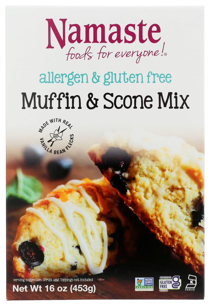 Namaste Foods Gluten Free Muffin & Scone Mix -- 16 oz - 2 pc