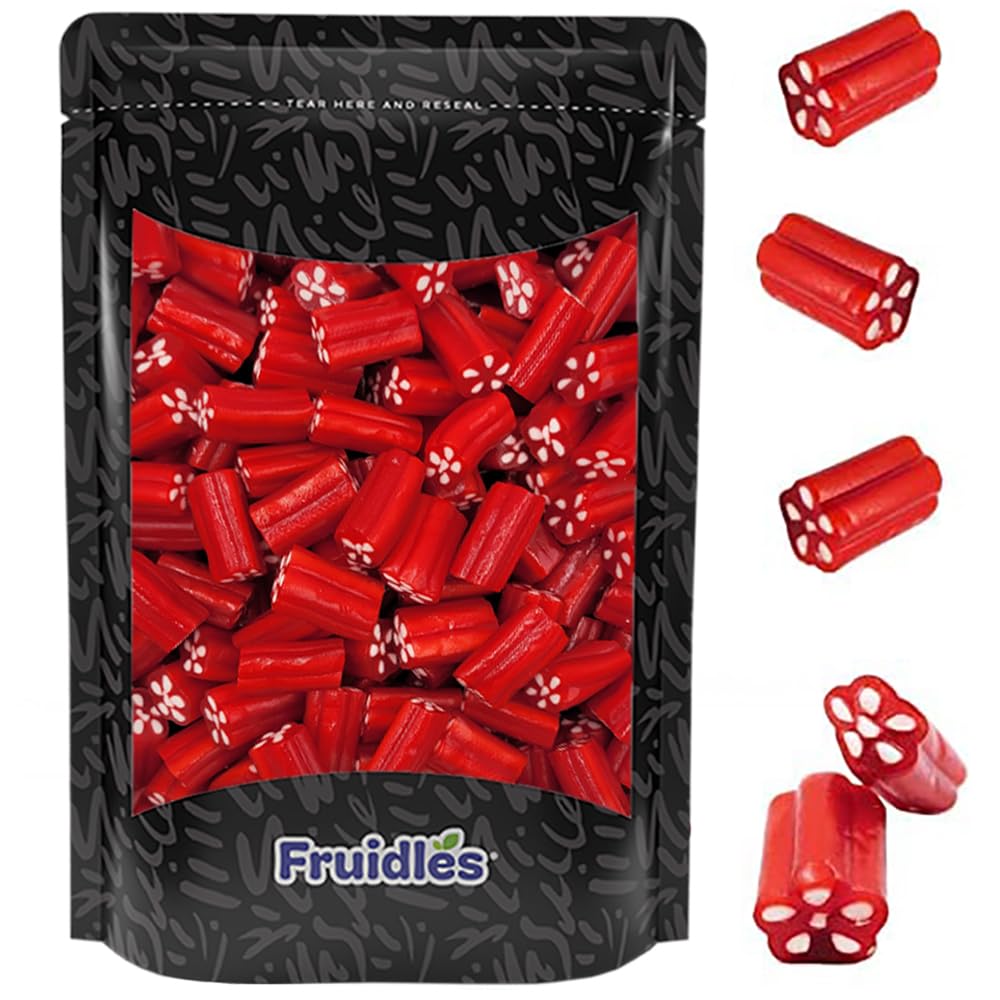 Fruidles Cherry Loaders Gummies, Sweet Chewy Licorice, Non-GMO, 2 Pound Pack, Red