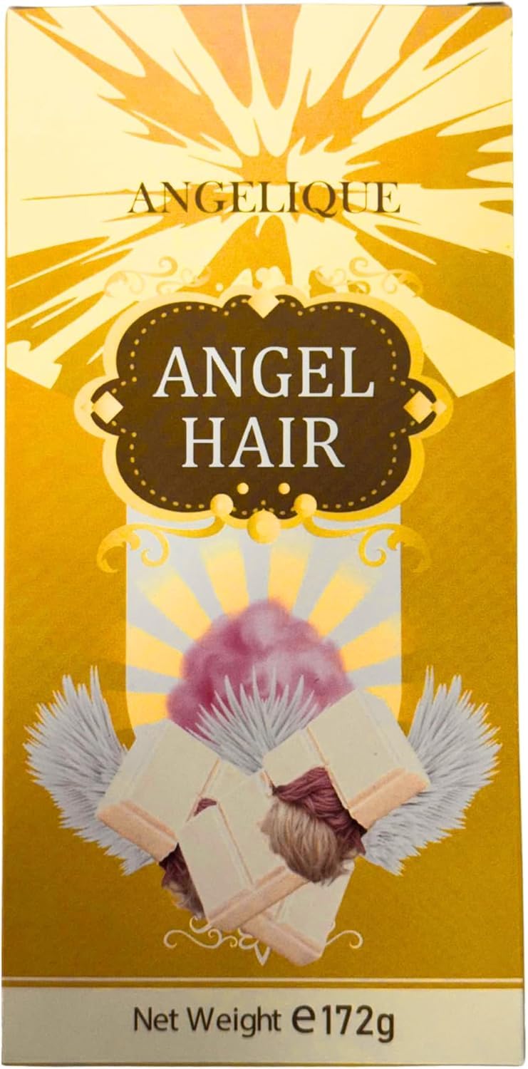 Parahon Stylish Dubai Chocolate Angels Hair With Cotton Candy Center - Pink & White Handmade Dessert Gift: Perfect Holiday/Christmas  Birthday  Baby Shower & Thank You Favor Treat (White Chocolate)
