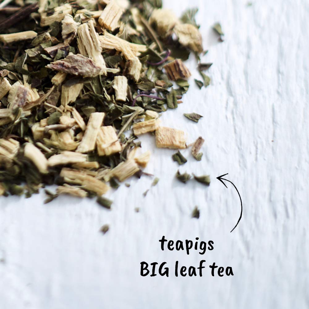 teapigs Caffeine Free Loose Herbal Tea, Pure Liquorice Root & Whole Peppermint Leaves, 250g (8.81 Ounce)