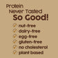 No Nuts! 100% Nut Free Dairy Free Vegan Protein Bars, Chocolate Chip, Organic, Kosher, Egg-Free, Non-Gmo & Dairy-Free Protein Ba