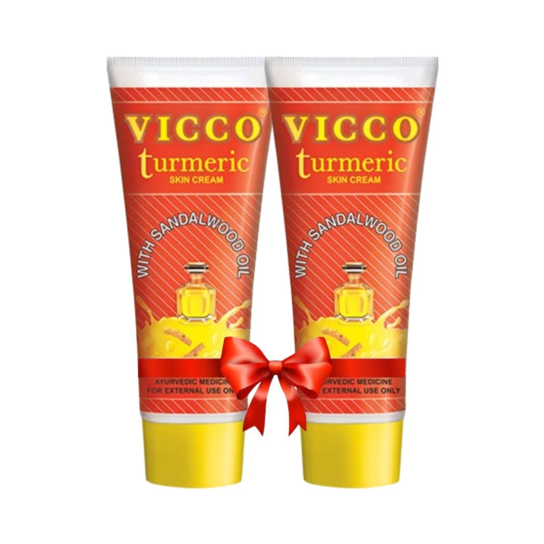 Vicco Turmeric Cream 60G (Pack Of 2 X 30G)