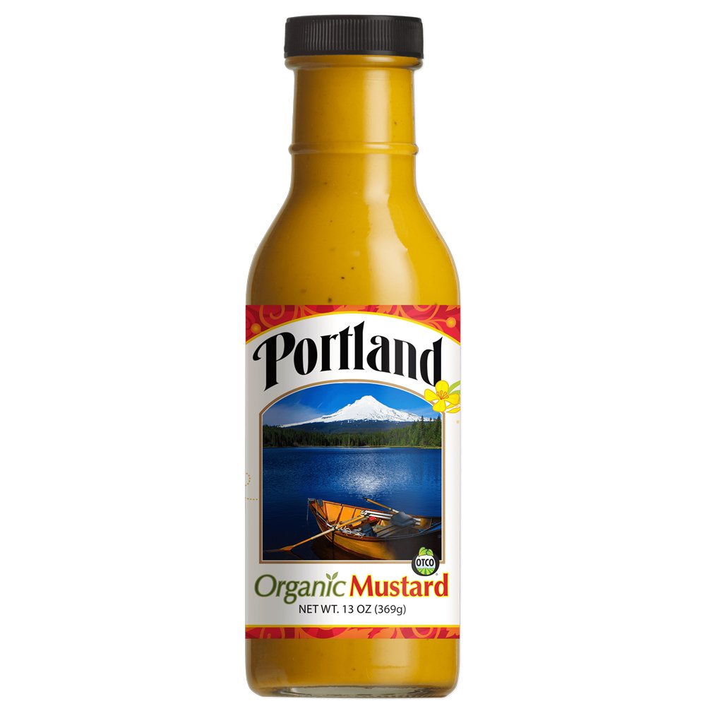 Portland Organic Mustard, Paleo Approved, 13 Oz