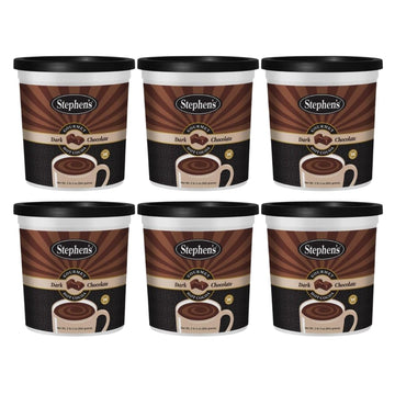 Stephen's Gourmet Hot Cocoa (Pack of 6, Dark Chocolate)