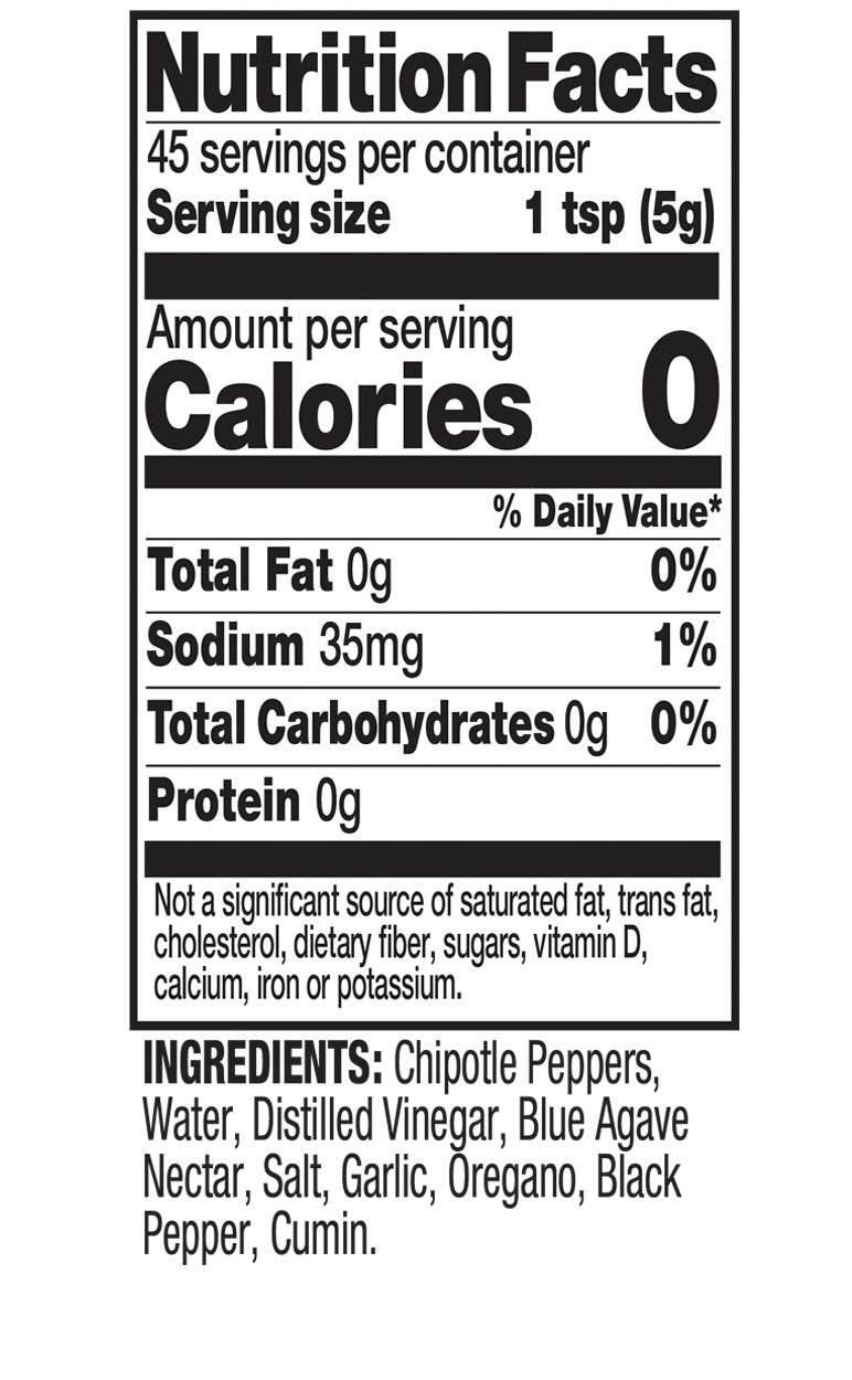 Tia Lupita - Hot Sauce - Chipotle - Case of 12 - 8 oz.(D0102HXWEFT.)