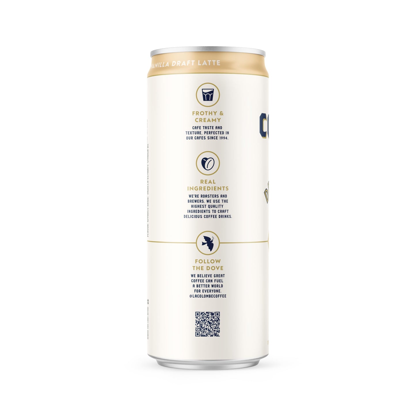 La Colombe Vanilla Draft Latte, 11 Fl. Oz., Single Can