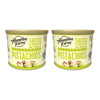 Hampton Farms - Usa Grown Gourmet Nuts - Salted In-Shell Pistachios - 10 Oz. Canisters - 2 Pack