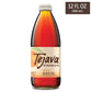 Tejava Peach Black Iced Tea, Unsweetened, Non-GMO, Kosher, 12oz Glass Bottles, 24 Pack, Model 40321