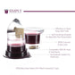 Simply Communion Pre-Filled Communion Cups - Tray & Seatback Pew Compatible Cups And Wafer - Concord Juice And Bread - Box Of 10