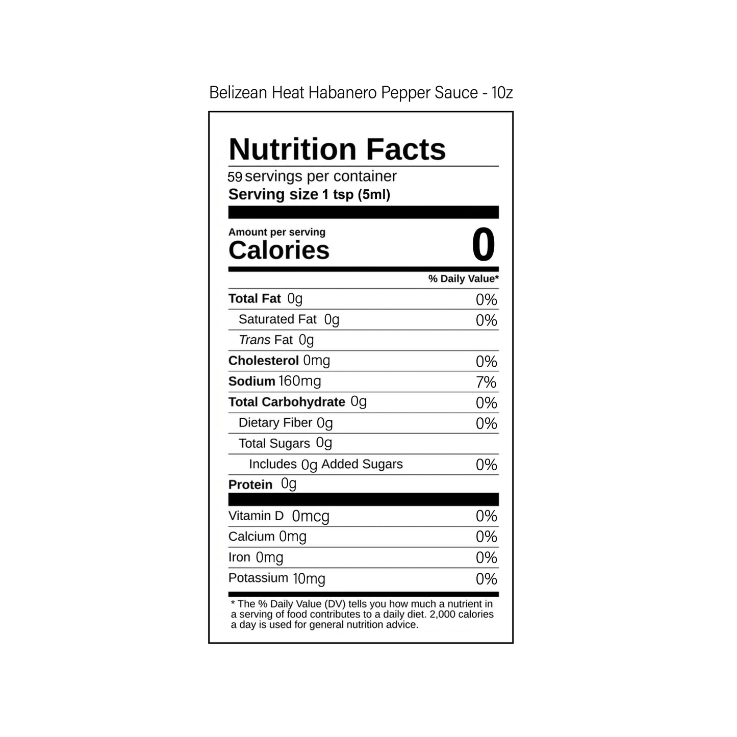 Marie Sharp's Belizean Heat Habanero Pepper Sauce | 10 oz