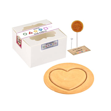 Korean Street Kids' Sugar Cookie - Symbol Clear Challenge [?? BBOBKKI] K-Drama S. Suvivel Game - Heart (1, Heart)
