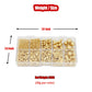 Hifunbk Gold Mix Sprinkle For Cupcake Topper With Gift Box Pack, 10 Different Shape Sugar Candy Dragee For Cake Baking Decoratio