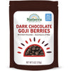 NATIERRA Dark Chocolate Covered Goji Berries | 6 Ounce (Pack of 1)