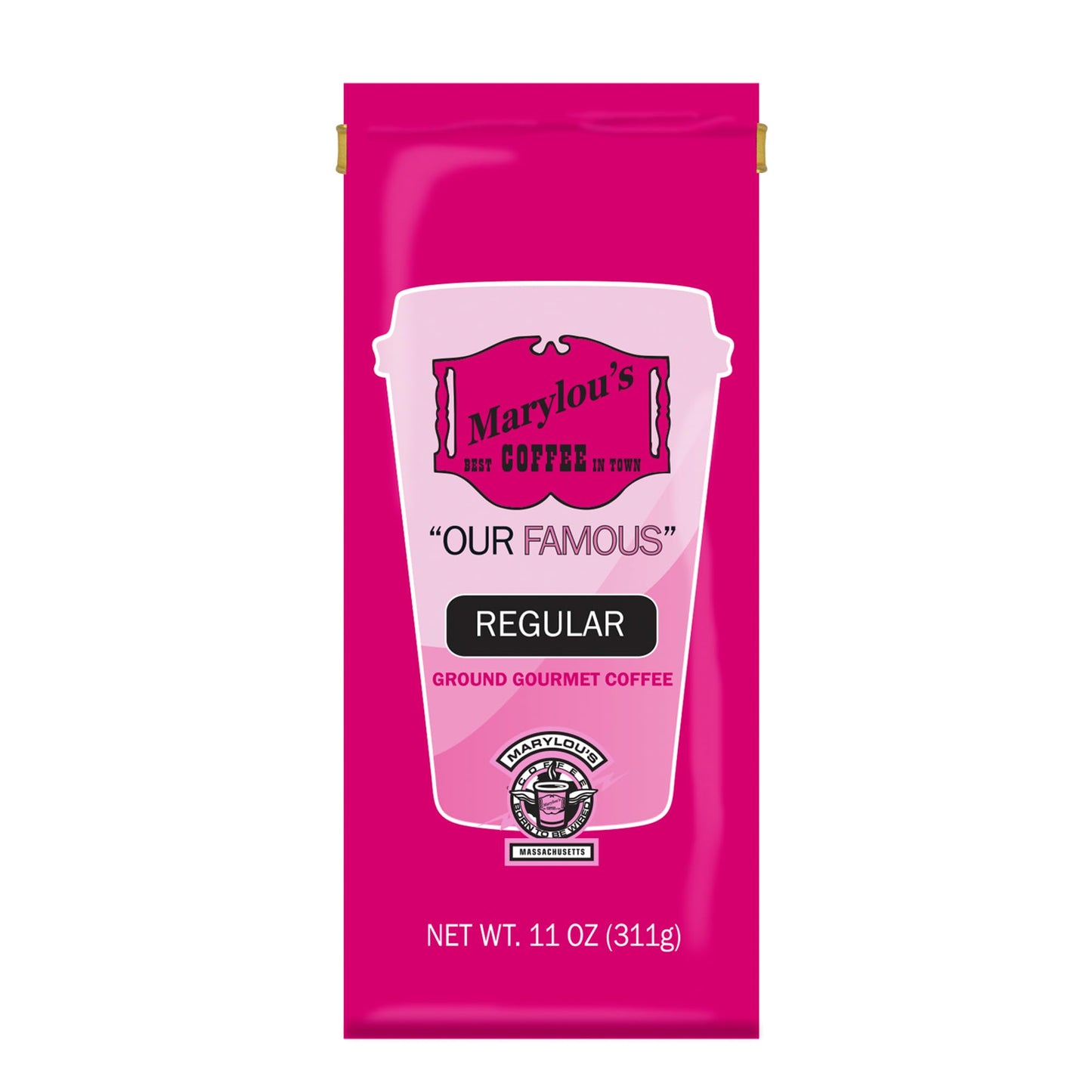 Marylous Coffee Ground Gourmet Coffee Regular Blend 11 oz