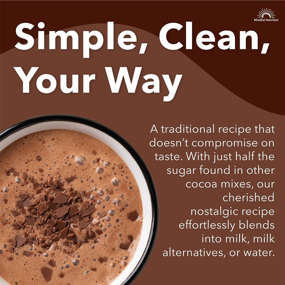 Mindful Nutrition Organic Hot Chocolate Mix - 12 Ounce Pack