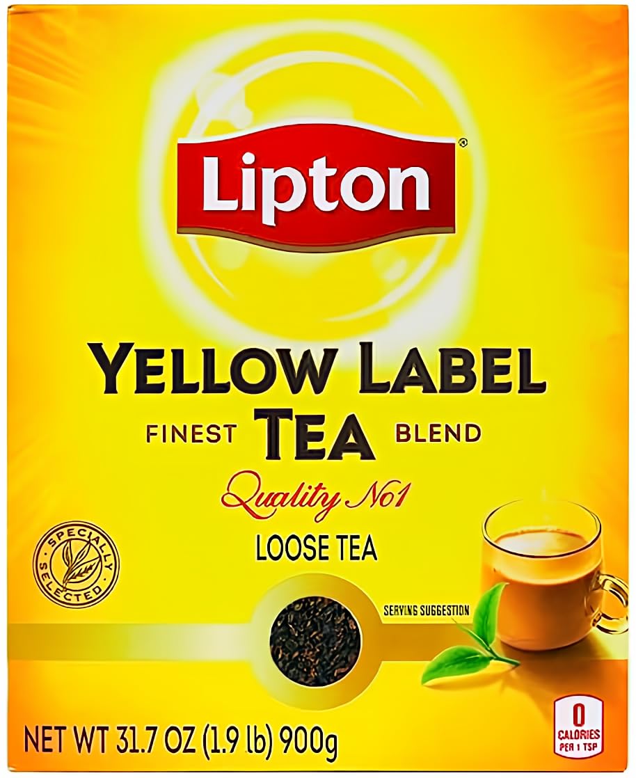 Lipton Yellow Label Loose Tea International Blend 31.74Oz (1.9Lb) 900G (1)