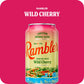 AUTX RAMBLER Sparkling Water, Limestone Mineral Blend, Wild Cherry Flavor, 12-Ounce Cans, 12-Pack