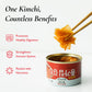 Jongga Original Can Kimchi (Pack Of 1), Shelf Stable Canned Kimchi, Spicy Korean Authentic Fermented Pickled Cabbage, Perfect Wi