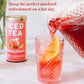 The Republic of Tea Hibiscus Sangria Iced Tea, Caffeine-Free Herbal Blend, 40 Large Pouches, 40 Quarts, Pack of 1