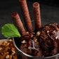 Bauducco Chocolate Hazelnut Wafer Rolls, 14.1 oz - Crispy Cream-Filled Gourmet Cookies, Perfect for Coffee & Gift Baskets