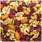 Omega 3 Nice Nut Trail Mix: Cranberries, Almonds, Walnuts & Pumpkin Seeds, Snacking Snack Food Treat 7oz Bag