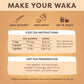 Waka Instant Black Tea Mix Pouch, Decaffeinated - 100% Tea Leaves, No Additives, Unsweetened Tea Powder For 50 Quarts Or 200 Cup