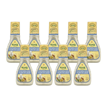 Ken's Steak House Chef's Reserve Parmesan Peppercorn Dressing (9 Fl Oz (Pack of 9))