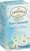 Twinings Of London Pure Camomile Herbal Tea Bags, 25 Count