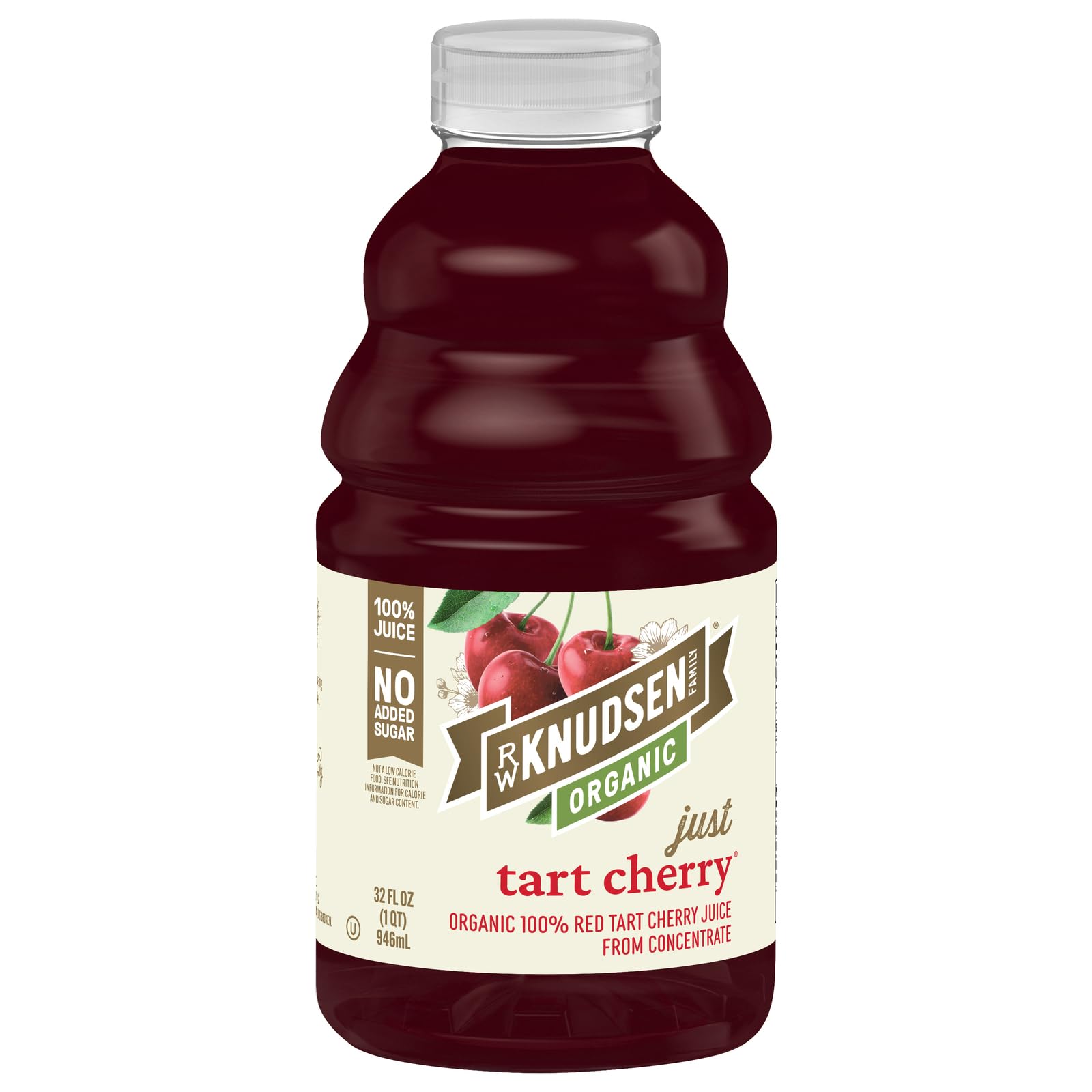 R.W. Knudsen Organic Just Tart Cherry Juice  32 fl oz (Pack of 1)