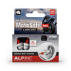 Alpine Motosafe Race - Motorcycle Ear Plugs For Wind Noise Reduction - 20Db - Motorcycle Hearing Protection - Ultra Soft Comfortable Motorcycle Hearing Protection - 1 Pair