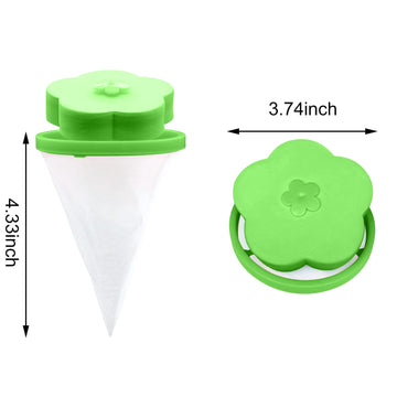Neijiang Lint Catcher For Laundry,Pet Hair Remover For Laundry,Washing Machine Floating Lint Mesh Bag,Reusable Household Hair Fi